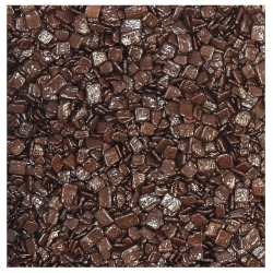 Posypka płatki czekoladowe błyszczące gorzka czekolada 60 g